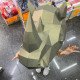 Showing image for DIY動物造型家居裝飾掛壁立體紙模型紙雕 RHINO 犀牛 DIY動物造型家居裝飾掛壁立體紙模型紙雕 RHINO 犀牛 image